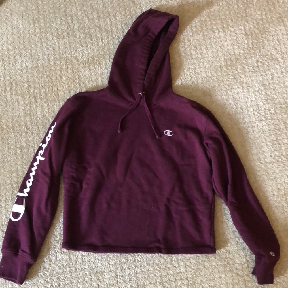 Cropped Champion Hoodie